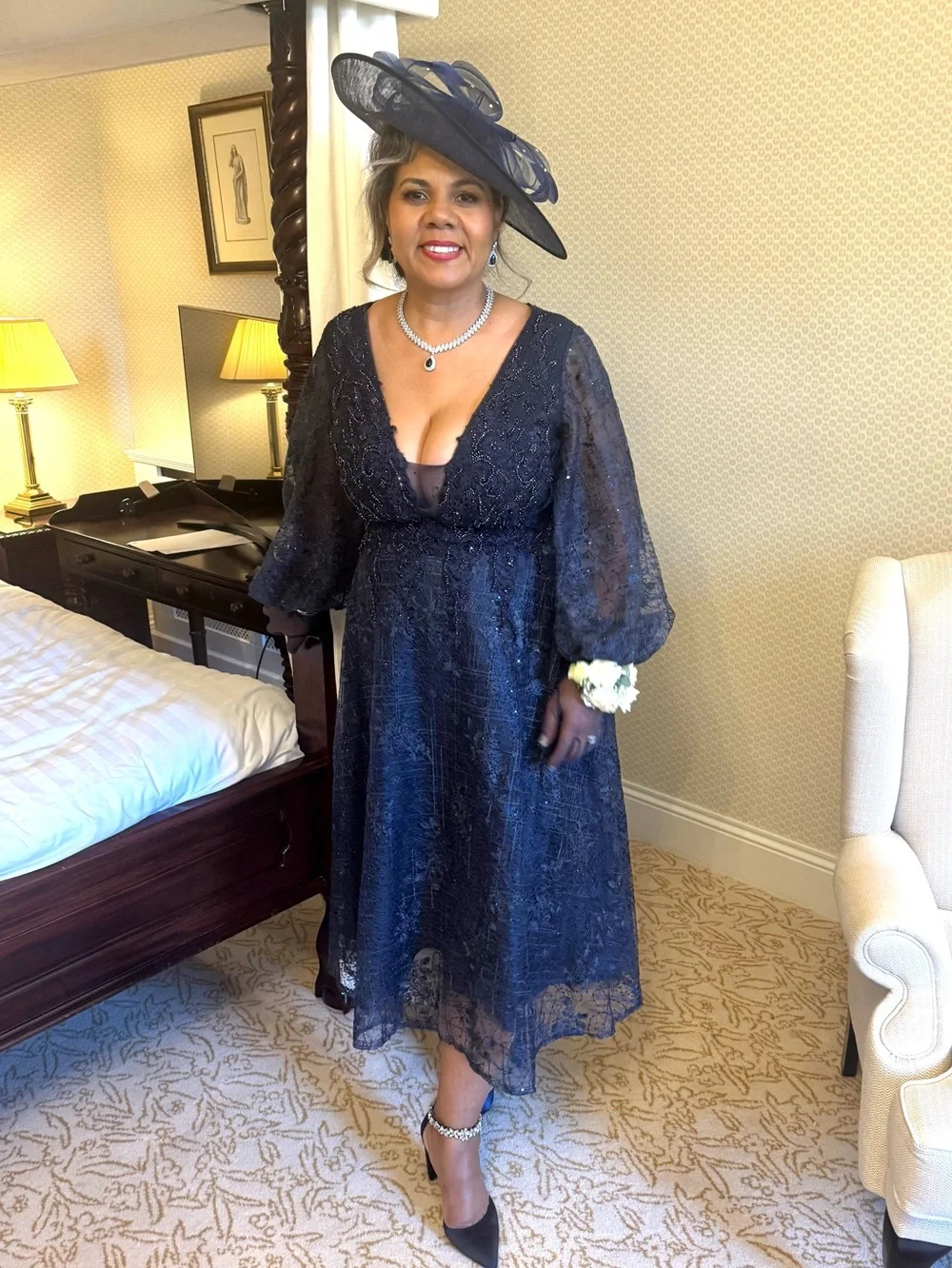August Hats sophisticated navy